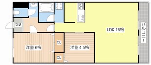 コテージ千秀水口の物件間取画像